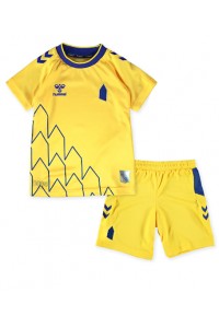 Everton Babyklær Tredje Fotballdrakt til barn 2022-23 Korte ermer (+ Korte bukser)